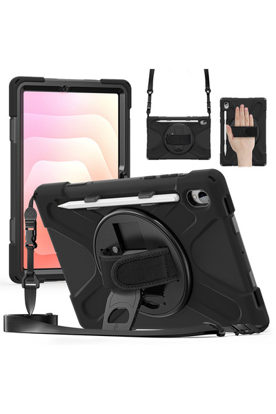 Fogy Samsung Galaxy Tab S11 2025 Case Ergonomic Design with Strap and Easy-To-Use Armor Tablet Case