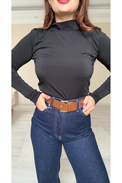 Butik Yuvia Uzun Kollu Çıtçıtlı Body
