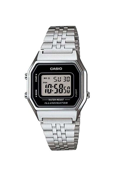 Casio Women's Illuminator Quartz Digital Watch LA680WA-1DF - 29 mm - Silver