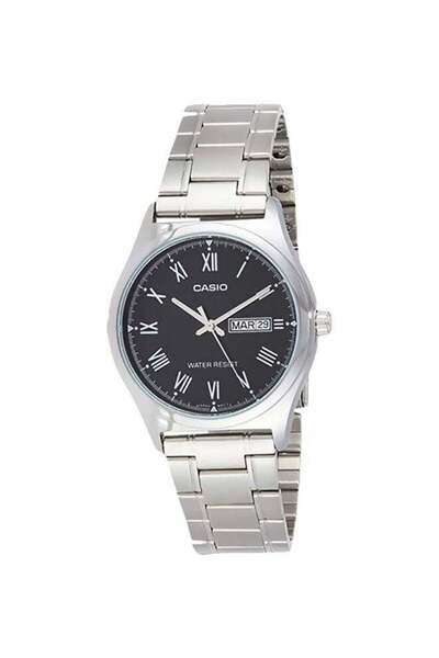Casio Men's Water Resistant Analog Watch MTP-V006D-1BUDF - 38 mm - Silver