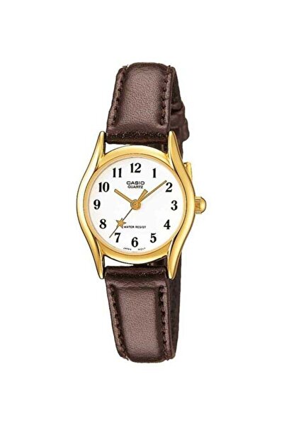 Casio Women's Leather Analog Watch LTP-1094Q-7B4RDF - 23 mm - Brown