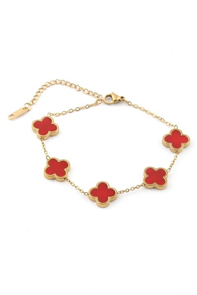 3Ecoswear سوار البرسيم الصلب الذهب