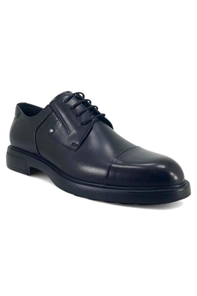 Libero 1085 Genuine Leather Casual Men's Shoes-Black