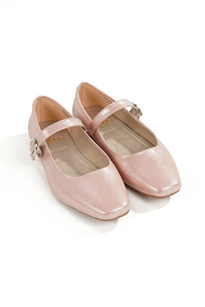 LUNA SHOES Balerini pentru femei Mary Jane roz moale - pantofi de zi cu zi moderni și eleganti