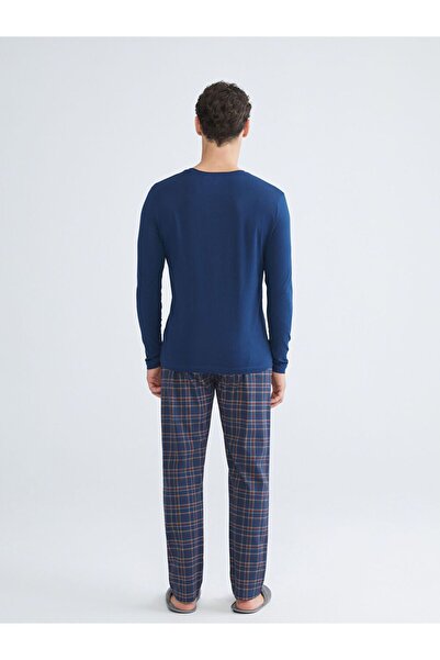 LC Waikiki Standart Kalıp Ayı Teddy Baskılı Erkek Pijama Takımı