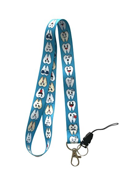 StormiStoretr Diş Hekimi Limited Boyun ipi Yaka Kartı Askısı