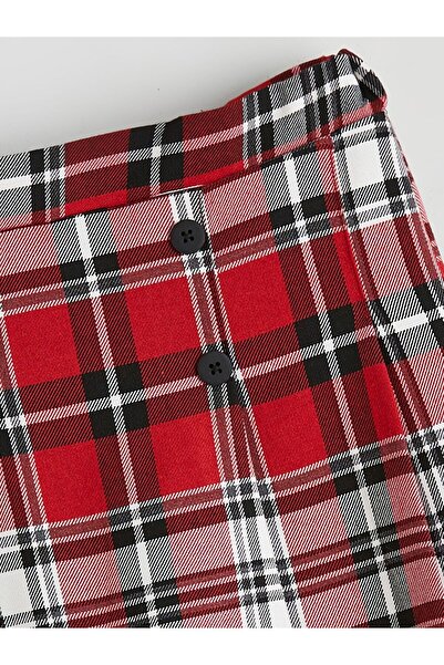 LC Waikiki Lcw Kids Plaid Girls' Shorts Skirt