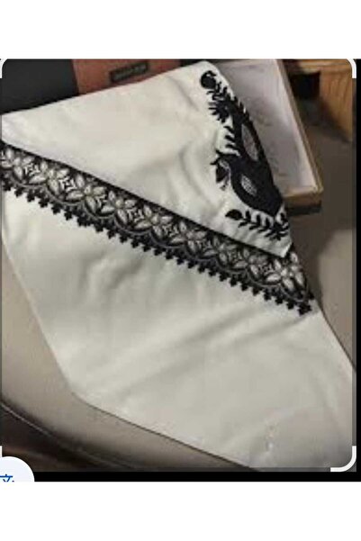 LaFont Brogue Ghutra with black embroidery