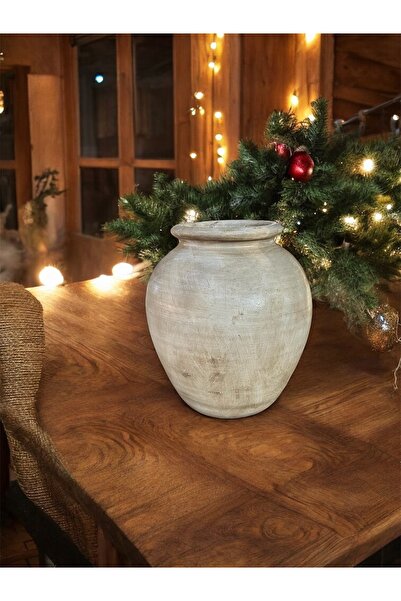 egesaksı Eskitme rustik Marakeş vazo