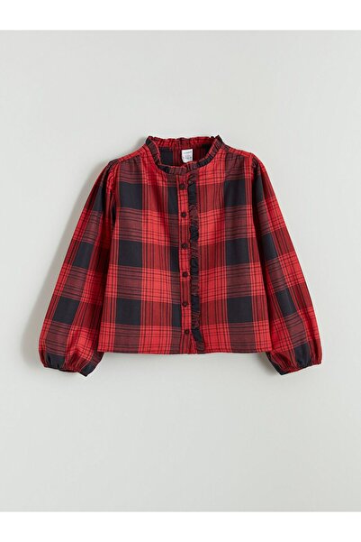LC Waikiki Lcw Kids Plaid Girls' Shirt