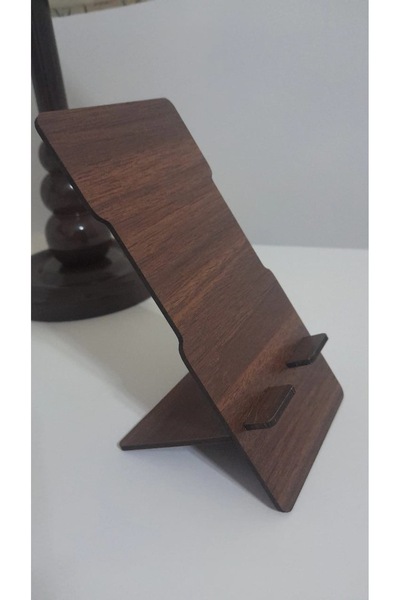 gözdehome Ahşap Telefon Tutucu