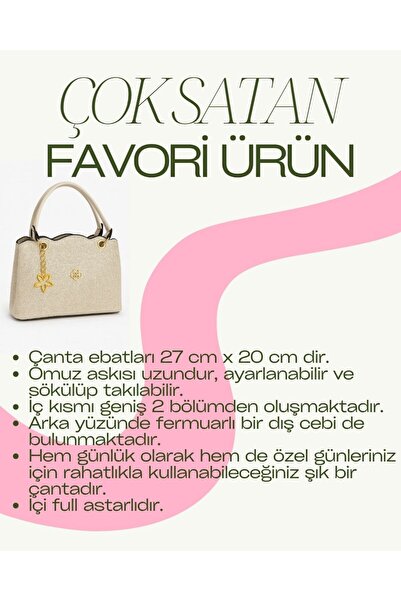 PefyBaby 2 Compartments, Fully Lined, Adjustable Long Strap Shoulder and Arm Bag, Silvery Cream