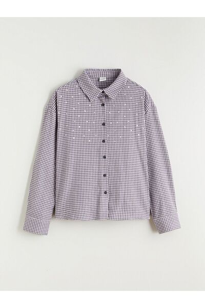 LC Waikiki LCW Kids Tartan Stone момичешка риза