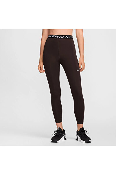 Nike Pro 365 High Rise Women's Brown Leggings
