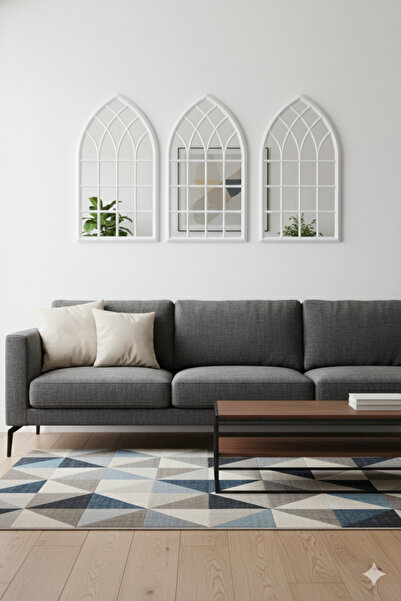 Generic Elegant mirror set with a luxurious frame, adding a touch of sophistication to any space. 92 x 51 cm