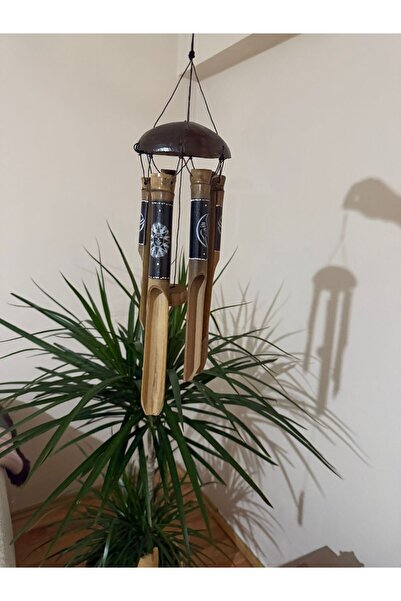 UP DESİGNE BAMBU RÜZGAR ÇANI EL YAPIMI 30 SANTİM