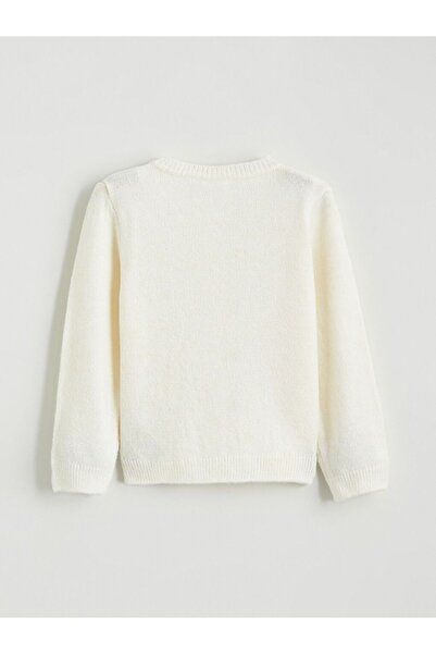 LC Waikiki Lcw Kids Floral Embroidered Girls' Cardigan