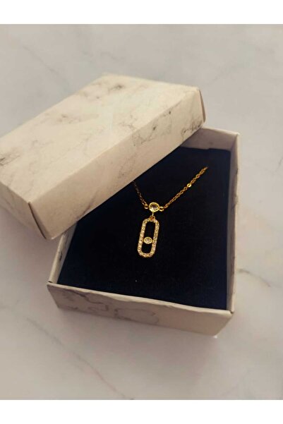 Sadesta Gold Messika Çelik Kolye