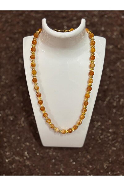 golden takış Kahverengi BohemTarzı Kolye