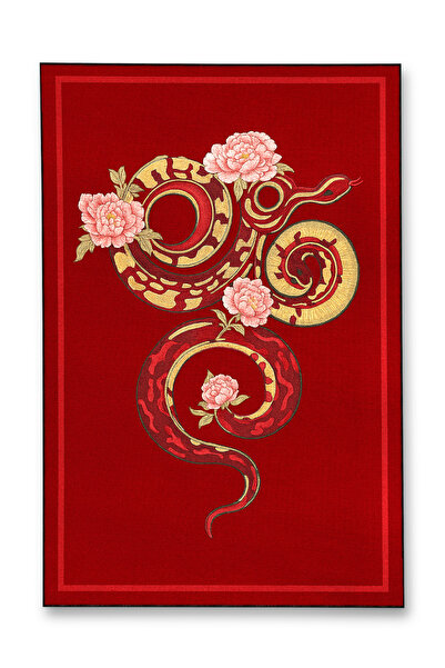 Rugs Modern Halı MOSSO Μπλε Μωβ Αποχρώσεις Έθνικ Λουλούδια με Σχέδιο Υφαντή Β...