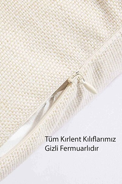 Decomia Home Двосторонній преміум-туфтинг Спеціальна вишивка з квітами Панч-чохол для подушки Чохол для подушки Колір каменю (45x45 см)