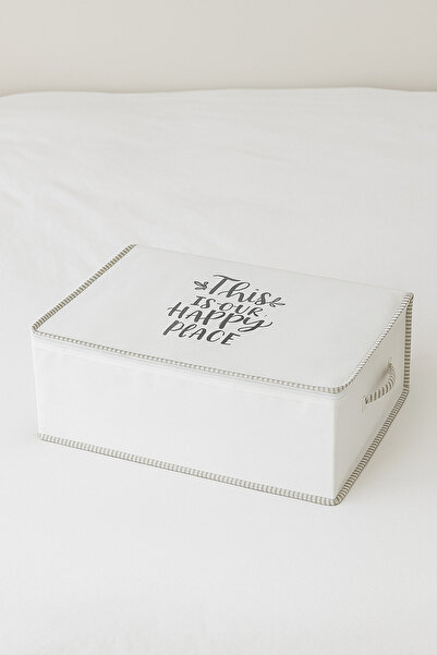 KRAFTELLA İpli Kumaş Hurç – Yatak Üstü ve Dolap İçi Saklama Düzenleyici-