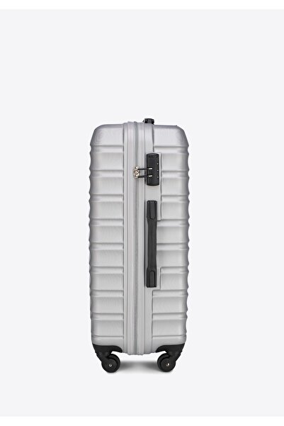 Wittchen Men's ABS Ribbed Suitcase Set Gray ABS