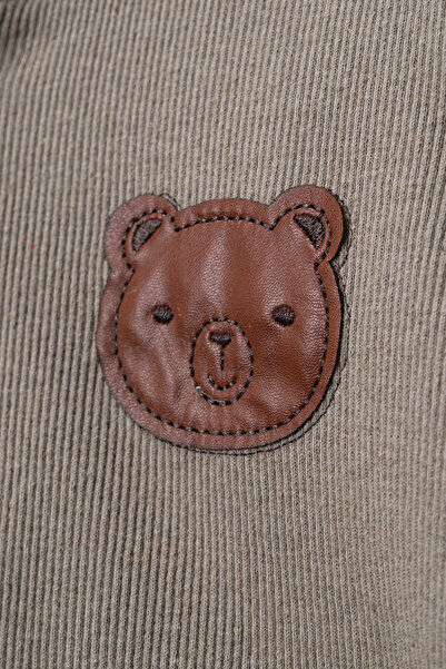 DIMPLE BABY Cotton Baby Set with Stretch Fabric Front Snaps