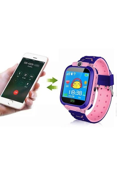 stuffix Kids GPS Watch, Pink, Waterproof, Two-way Voice Communication