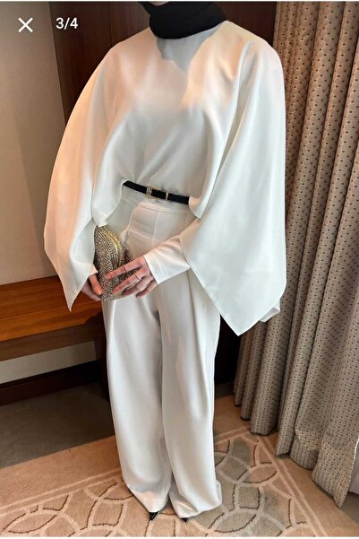 Modaulu Double Set Premium Hijab Jumpsuit with Cape