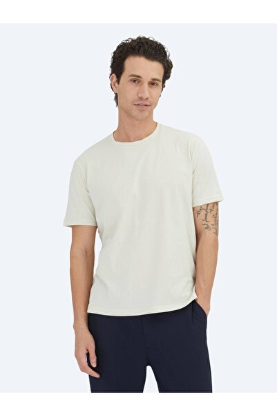 Kip Stone Plain Crew Neck 100% Cotton T-Shirt