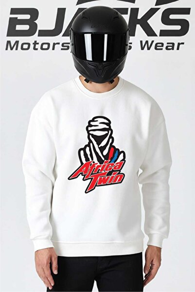 BJACKS Motorsports Wear Honda Africa Twin Adventure Swea tricou – Design prem...