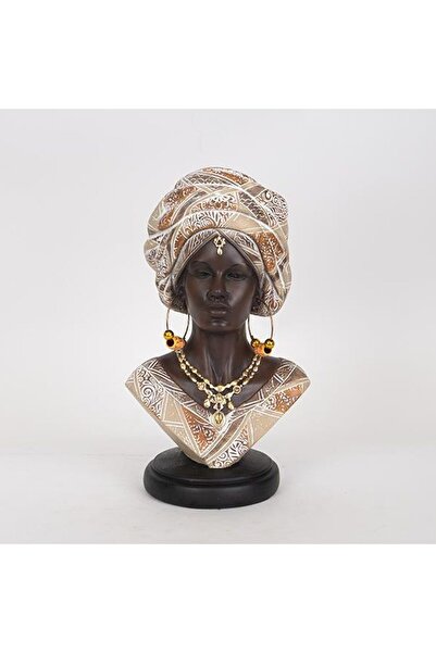 EUROLAMP Statuie decorativă Femeie cu turban H31,5 cm