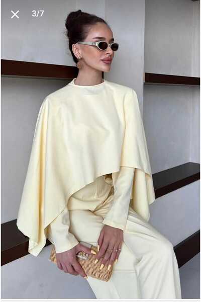 Modaulu Double Set Premium Hijab Jumpsuit with Cape