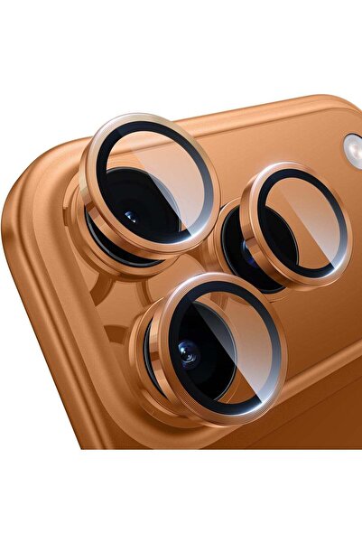 HYX واقي عدسة الكاميرا لهاتف iPhone 17 Pro / 17 Pro Max - زجاج معدني مقوى عال...