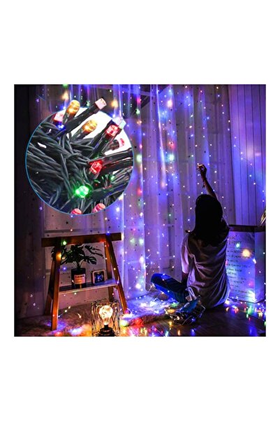 RABY Linear Christmas Lights, 24 m, 300 LEDs, Multicolor, 8 Light Modes