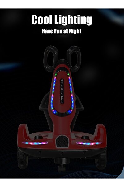 ALBADER سكوتر للأطفال بأربع عجلات، سكوتر كهربائي للأطفال، سكوتر متعدد الوظائف، سكوتر تريند