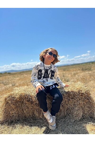 Jolly Kids Boy's Character Printed Sweatshirt Winter Set