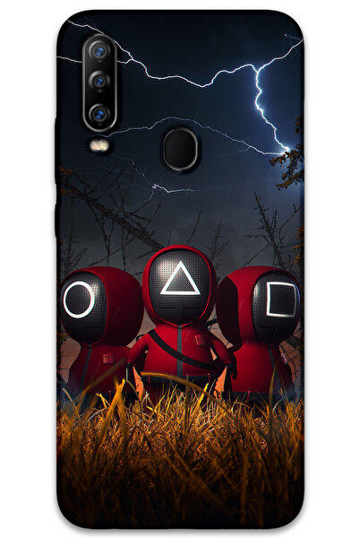 MRCİLETİSİM غطاء خلفي من جينرال موبايل GM 20 Pro بنمط HD مطبوع - لعبة سكويد مينيون