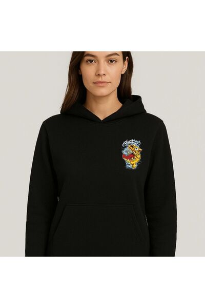 Etoile Studio Unisex White Oversized Hooded Sweatshirt Design Cnvr