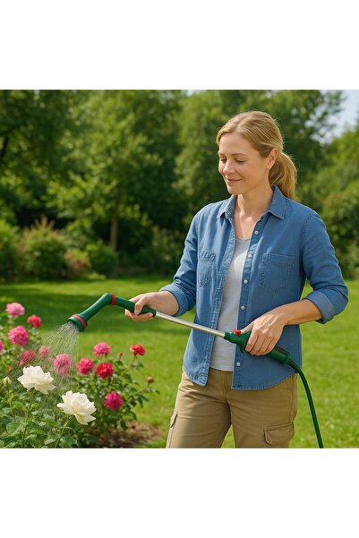 PARKSIDE Garden spray gun, 2 spray modes, 4 bars