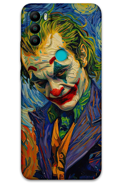 MRCİLETİSİM غطاء خلفي من جينرال موبايل GM 21 Plus Pattern مطبوع - جوكر 2