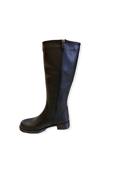 Leydi 01 Düz Kadın Çizme /siyah/39