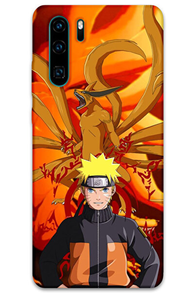 MRCİLETİSİM غطاء خلفي لهاتف هواوي P30 Pro بنمط HD مطبوع - ناروتو