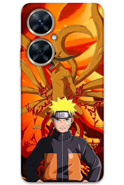 MRCİLETİSİM غطاء خلفي لهاتف هواوي نوفا 11i بنمط HD مطبوع - ناروتو