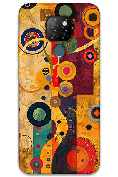 MRCİLETİSİM غطاء خلفي من جينرال موبايل GM 20 Case HD Pattern مطبوع - فني