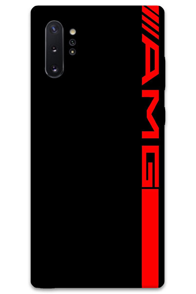 MRCİLETİSİM غطاء خلفي لهاتف سامسونج جالاكسي نوت 10 بلس بنمط HD مطبوع - AMG