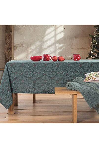 Nef Nef Homeware Nef-Nef December Tablecloth 140x180 cm green-white