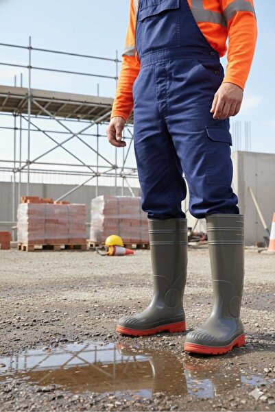 fort 1199 Ulaş 37 cm Length Pvc 100% Waterproof Agricultural Farmer Irrigation Work Boots