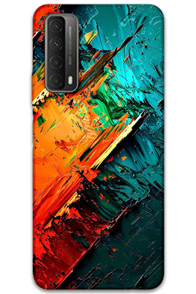 MRCİLETİSİM غطاء خلفي لهاتف هواوي بي سمارت 2021 بنمط HD مطبوع - كريستال